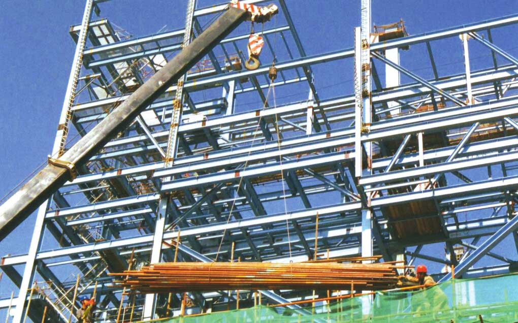 北海电厂钢结构制作安装